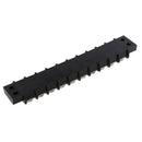 10 Gang Screw Terminal Block With Nickel Plated Brass Contacts For Boats