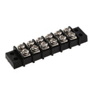 6 Gang Terminal Block Nickel Plated Brass Contacts 30A For Boats