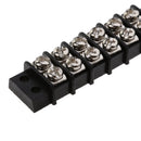 6 Gang Terminal Block Nickel Plated Brass Contacts 30A For Boats