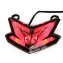 Motorcycle Motorbike ABS Light Tail Brake Light For Kawasaki Z800 Z125 Black New