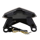 Motorcycle Motorbike ABS Light Tail Brake Light For Kawasaki Z800 Z125 Black New