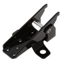 New Black Metal Retro Footrest Board & Foot Peg & Pedals Board Fit For Motorcycle Bicycle Motor