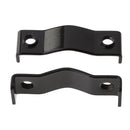 New Black Metal Retro Footrest Board & Foot Peg & Pedals Board Fit For Motorcycle Bicycle Motor