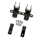 New Black Metal Retro Footrest Board & Foot Peg & Pedals Board Fit For Motorcycle Bicycle Motor