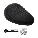 Tuck?Roll Leather SOLO Saddle Seat For Chopper Bobber Custom SX CB 650