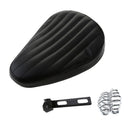 Tuck?Roll Leather SOLO Saddle Seat For Chopper Bobber Custom SX CB 650