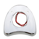 Amber Light Fairing Mount Mirror LED Lamp Cover Cap For Harley Street Glide 1996-2013
