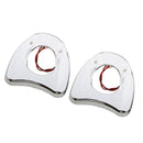 Amber Light Fairing Mount Mirror LED Lamp Cover Cap For Harley Street Glide 1996-2013