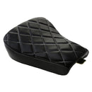 White Stitching Front Driver Solo Seat Cushion For Harley Sportster XL1200