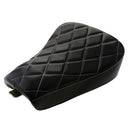 White Stitching Front Driver Solo Seat Cushion For Harley Sportster XL1200