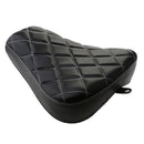 White Stitching Front Driver Solo Seat Cushion For Harley Sportster XL1200