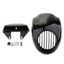 Grill Headlight Fairing Mask Front Mount For Harley Dyna Sportster 883 XL