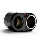 2 in 1 Way Car Cigarette Lighter Socket Splitter 12V Car Charger Adapter