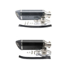 51mm Carbon Fiber Motorcycle Exhaust Muffler Pipe Silencer for 125cc-600cc
