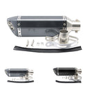 51mm Carbon Fiber Motorcycle Exhaust Muffler Pipe Silencer for 125cc-600cc