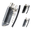 51mm Carbon Fiber Motorcycle Exhaust Muffler Pipe Silencer for 125cc-600cc