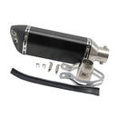 51mm Exhaust Muffler Silencer For 125-600cc Chinese Pit Dirt Bike Motorcycle ZZR ZX6R 250R EX250 Z800 Z750 Z250sl