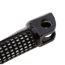 Motorcycle Aluminum CNC Black Footpegs Footrest Pedal Foot Pegs For Kawasaki ZX-6R/10R/9R/650R/Z1000/Z750