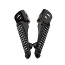 Motorcycle Aluminum CNC Black Footpegs Footrest Pedal Foot Pegs For Kawasaki ZX-6R/10R/9R/650R/Z1000/Z750