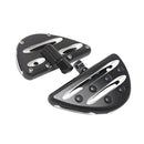 2 Piece CNC Male Mount Foot Pegs Floorboard For Harley Driver Passenger Highway