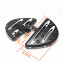 2 Piece CNC Male Mount Foot Pegs Floorboard For Harley Driver Passenger Highway