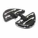 2 Piece CNC Male Mount Foot Pegs Floorboard For Harley Driver Passenger Highway