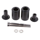 Motorcycle No Cut Black Frame Sliders For Kawasaki ZX6R/9R/12R 2013-2017