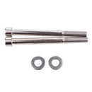 Motorcycle No Cut Black Frame Sliders For Kawasaki ZX6R/9R/12R 2013-2017