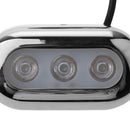 5" Wire Hole Cut Out Marine Boat Surface Mount LED Blue Underwater Light