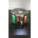 12v Chrome Led Bi-Colour Navigation Bow Light Port/Starboard Marine/Boat