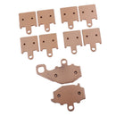 Front + Rear Brake Pads= For KAWASAKI Ninja ZX 6R ZX6R 2007-2015