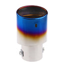 Universal Stainless Steel Car Exhaust Pipe Tail Tip Straight Connector