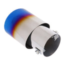 Universal Stainless Steel Car Exhaust Pipe Tail Tip Straight Connector