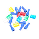 Automotive 6-Way Blade Fuse Holder With Fuse Spade Terminals LED Indicator