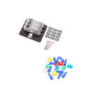 Automotive 6-Way Blade Fuse Holder With Fuse Spade Terminals LED Indicator