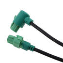 Black Car USB AUX Switch Socket Cable For BMW 3 5 Series E87 E88 E89 E90 E91 E93 F25 Z4 X5 X6