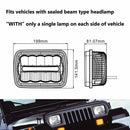 Hi/Lo Beam Headlight Bulbs Kit For Jeep Wrangler JK 2007-2016 / TJ 2003-2006