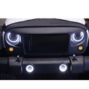 Pair 4'' 30W LED Fog Light Driving Lamp White for Jeep Wrangler