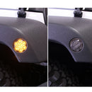 1 Pair Front Fender Amber LED Side Maker Lights for Jeep Wrangler 2007-2017