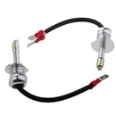 2 Pieces High Power White H1 2525 LED Bulbs 80W DRL Daytime Running Fog Lights