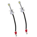 2 Pieces High Power White H1 2525 LED Bulbs 80W DRL Daytime Running Fog Lights