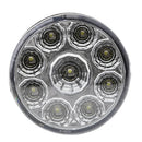 2 Pieces Car 9 LED Round Bulbs for DRL Fog Driving Lights Lamps 9W - White