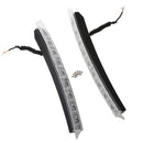 2 Pieces 9LED Dual Color White & Amber Daytime Running Light Turn Signals Lights