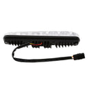 2 Pieces 6 LED Double Color White & Amber Daytime Running Light Turn Signals Lights