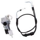 Carburetor with Oil Lines and Oil Filter for Yamaha PW80 Dirt Bike Carb 1983-2006