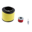 New Air & Oil Filter Intake System Spark Plug Replacement Fit for Honda Rancher 350 Foreman 400 450