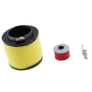 New Air & Oil Filter Intake System Spark Plug Replacement Fit for Honda Rancher 350 Foreman 400 450