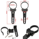 2 Pieces 2''/50mm Work Driving Light Mount Bracket Holder For Truck SUV Boat