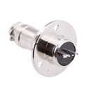 16mm Marine Grade 12 & 24 Volt Waterproof 2 Pole Deck Connector