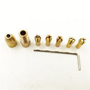 7 Pieces 3.17mm Hand Electric Drill Bit Chuck Clamp Collet Holder Tool